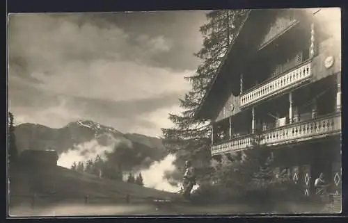 AK Schwaz, Am Alpengasthof Grafenast