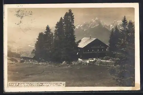 AK Schwaz, Alpengasthof und Rodelhütte Grafenast