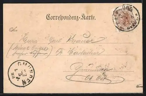 AK Salzburg, Gasthaus und Stifts-Kellerei St. Peter mit Hofansicht