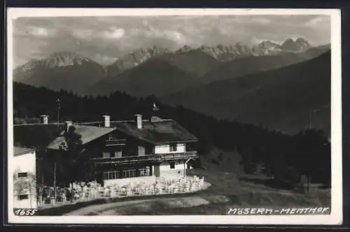 AK Mösern, Gasthaus Menthof
