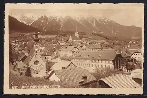 AK Imst, Ortsansicht mit der Miemingerkette