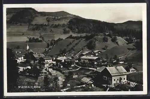 AK Wagrain, Ortsansicht im Tal