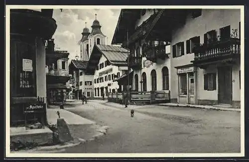AK St. Johann in Tirol, Blick in die Speckbacherstrasse