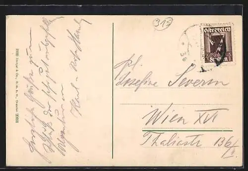 AK Kals, Partie mit Kirche