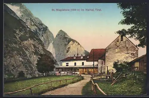 AK Absam, Gasthaus St. Magdalena im Halltal