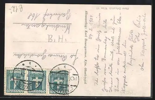 AK Oberkappel /Ob.-Öst., Ortsansicht mit Kirche