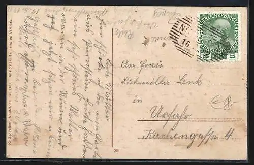 AK Pürnstein bei Neufelden, Ortspartie