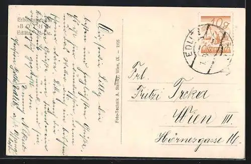 AK Edlitz /N.-Oe., Blick auf den Ort mit Erholungsheim Bothe