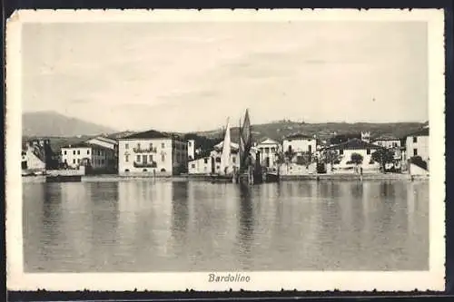 AK Bardolino, Ortsansicht vom Wasser aus