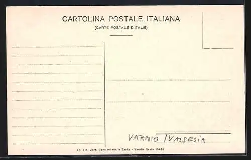 AK Varallo /Valsesia, Chiesa della Madonna del Cuore e Sacro Monte