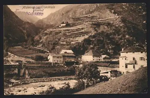 AK Atzwang im Eisacktale, Blick auf den Völserhof