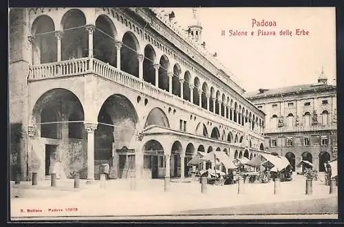 AK Padova, Il Salone e Piazza delle Erbe