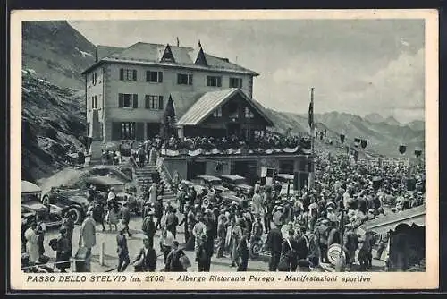 AK Passo dello Stelvio, Albergo Ristorante Perego, Manifestazioni sportive