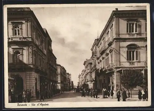 AK Taranto, Via d`Aquino