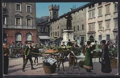 AK Trento, Piazza della posta e mercato