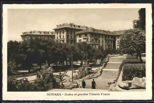 AK Novara, Scalea ai giardini Vittorio Veneto