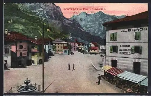 AK Pontebba, Piazza Umberto I.