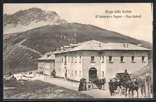 AK Passo dello Stelvio, Giogo dello Stelvio, IV Cantoniera e Dogana, Pizzo Umbrail