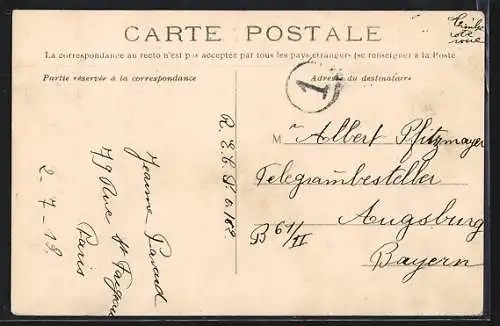 AK Paris, Crue de la Seine 1910, Rue de Bercy et Boulevard Diderot inondés