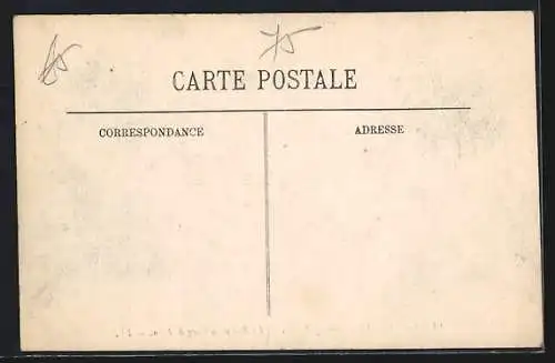 AK Paris, Inondations de janvier 1910, la rue et la gare de Lyon