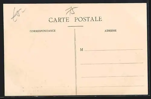 AK Paris, La crue de la Seine (Janvier-Février 1910), Rue de Constantine et Gare des Invalides