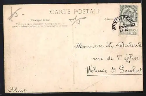 AK Paris, Crue de la Seine au Pont de l`Archevêché, 18 Janvier 1910