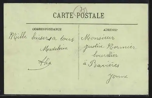 AK Paris, Inondations de 1910, Radeau Quai de Billy