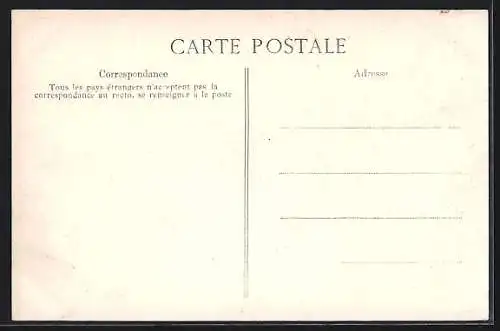 AK Paris, Crue de la Seine 1910, Le Palais de la Légion d`Honneur inondé