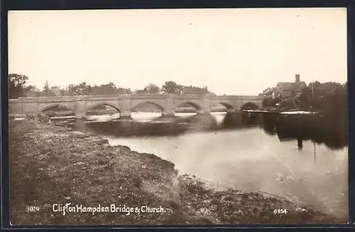 AK Clifton Hampden, Bridge and Church