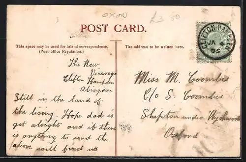 AK Clifton Hampden, Church