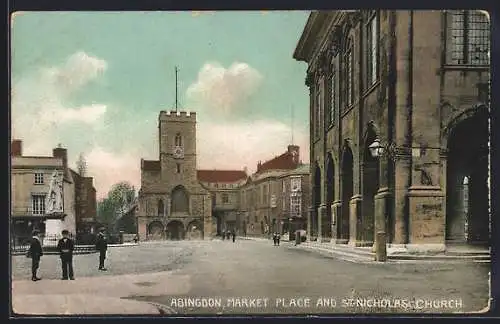 AK Abingdon, Market Place and St. Nicholas Church