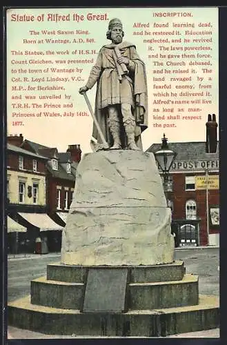 AK Wantage, Statue of Alfred the Great
