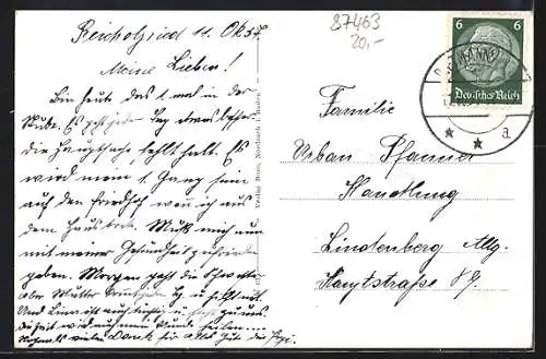 AK Reicholzried /Allgäu, Ortspartien und Totalansicht