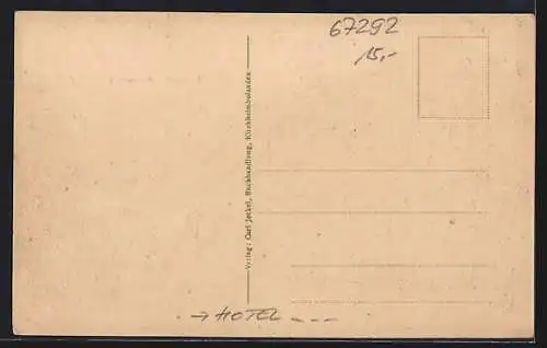 AK Kirchheimbolanden, Familie Theodor Wolffstift in der Alleestrasse