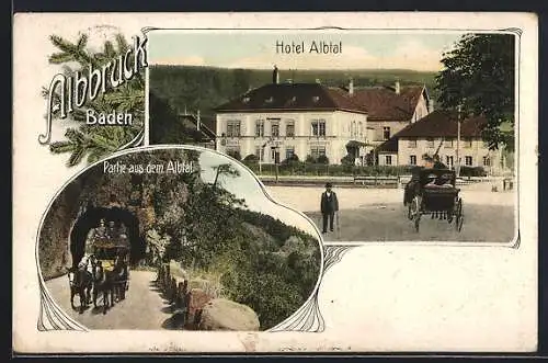 AK Albbruck / Baden, Partie aus dem Albtal, Hotel Albtal