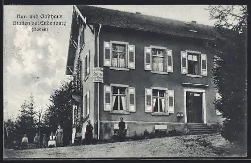 AK Endenburg /Baden, Kur- und Gasthaus Stalten, Bes. A. Oswald