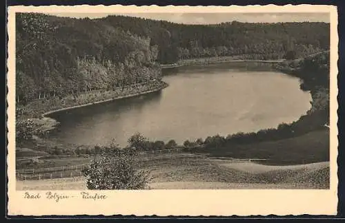 AK Bad Polzin, Blick über den Fünfsee