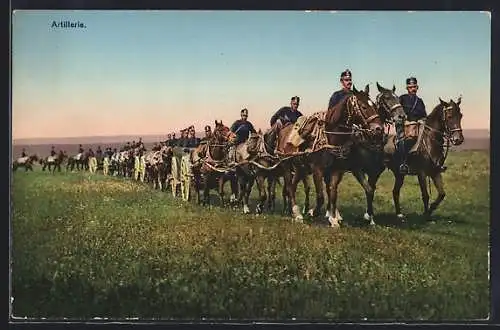 AK Grenzbesetzung 1914, Schweizer Artillerie