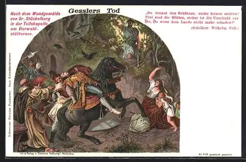 AK Wilhelm Tell, Gesslers Tod