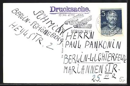 AK Berlin-Lichterfelde, Denkmal des Fliegers Lilienthal