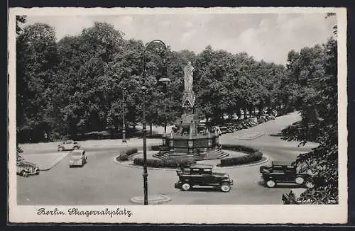 AK Berlin-Tiergarten, Denkmal am Skagerrakplatz