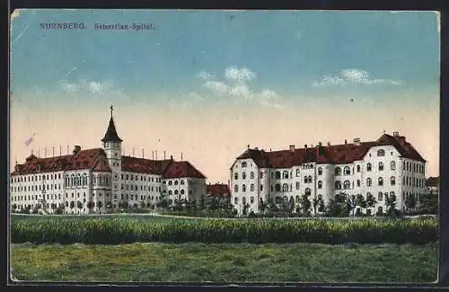AK Nürnberg, Blick zum Sebastian-Spital