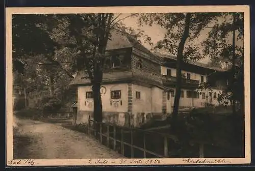 AK Bad Tölz, Gasthaus Einbachmühle