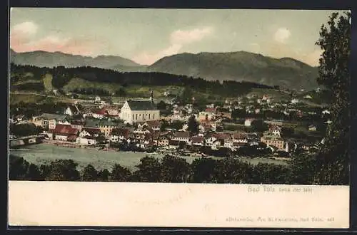 AK Bad Tölz, Gesamtansicht mit dem Isar