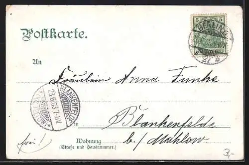 AK Berlin-Grunewald, Havel bei Moorlake