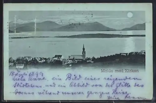 Mondschein-AK Molde, Kirken