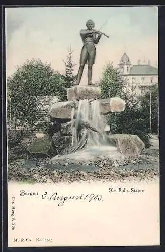 AK Bergen, Ole Bulls Statue