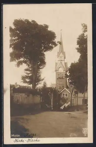 AK Molde, Blick auf die Kirche