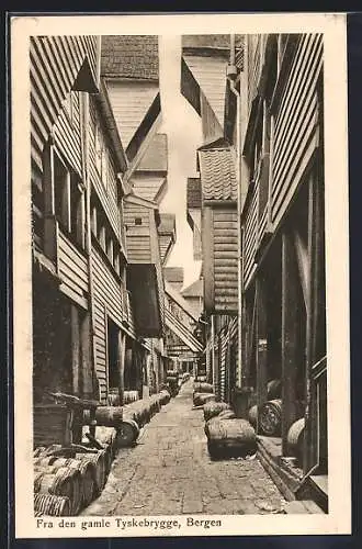 AK Bergen, Fra den gamle Tyskebrygge