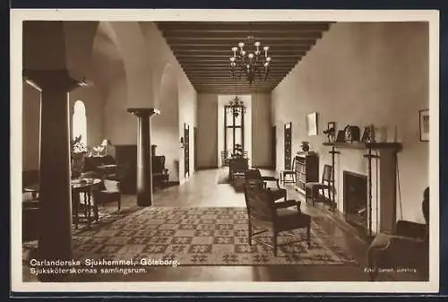 AK Göteborg, Carlanderska Sjukhemmet, Sjuksköterskornas samlingsrum